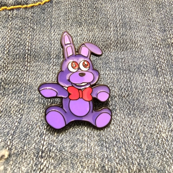 Jewelry | Five Nights At Freddys Bonnie Fnaf Enamel Pin | Poshmark